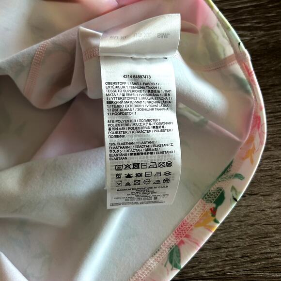 NWOT LoveShackFancy x BOGNER Fire + Ice Margot Zip Floral Top XL Roses Ski Layer - Picture 16 of 16